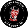 Boys Don't Cry Tattoo & Piercing original logo